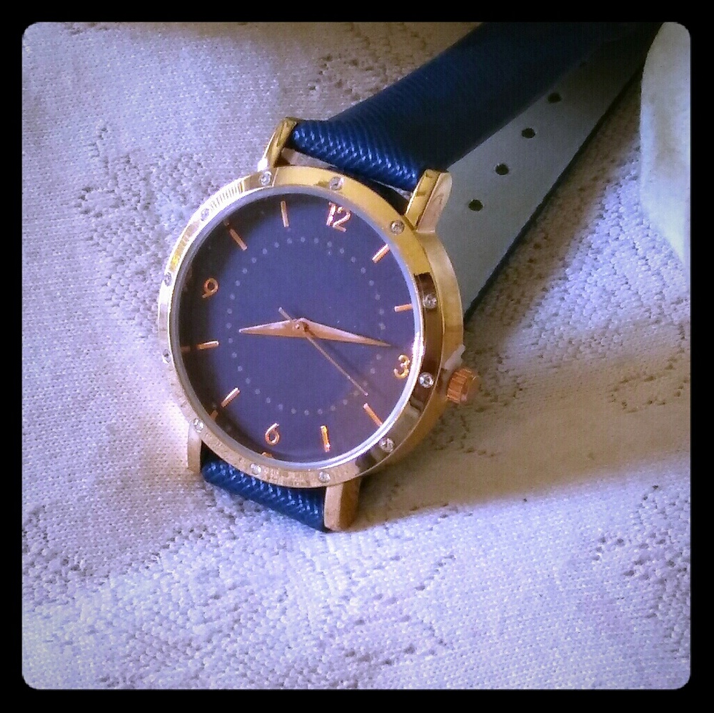 Vintage Crystal Accent Watch